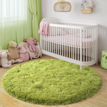 6FT Xexsin Soft Cute Round Fluffy Non-Slip Rugs