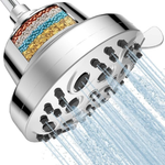 High Pressure Filtered Shower Head, 7 Settings