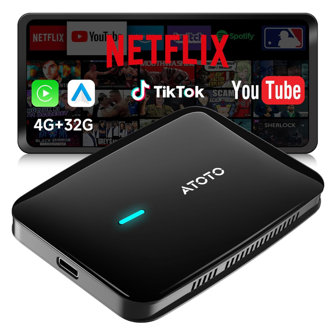 CB4B 4GB+32GB Wireless AI CarPlay Magic Box