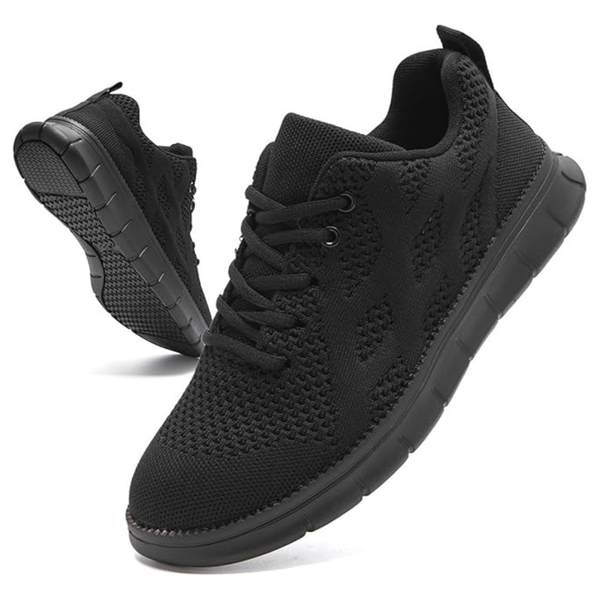 DLWKIPV Men's Lightweight Slip On Running Shoes