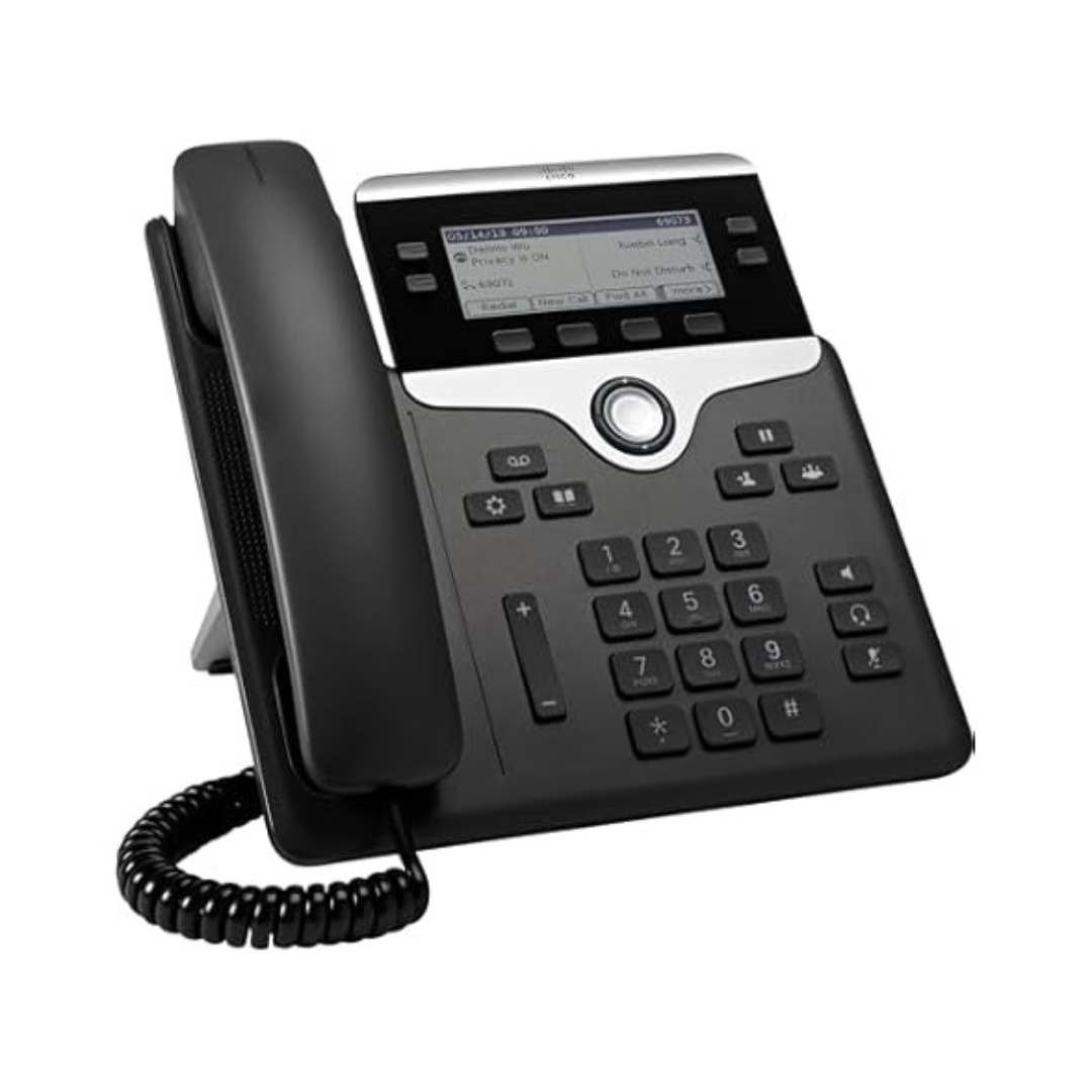 Cisco 7841 IP TAA Compliant VoIP Desk Phone W/ 2 x RJ-45 Network Ports