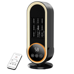 Portable Electric 1200W PTC Ceramic Space Heaters With Display