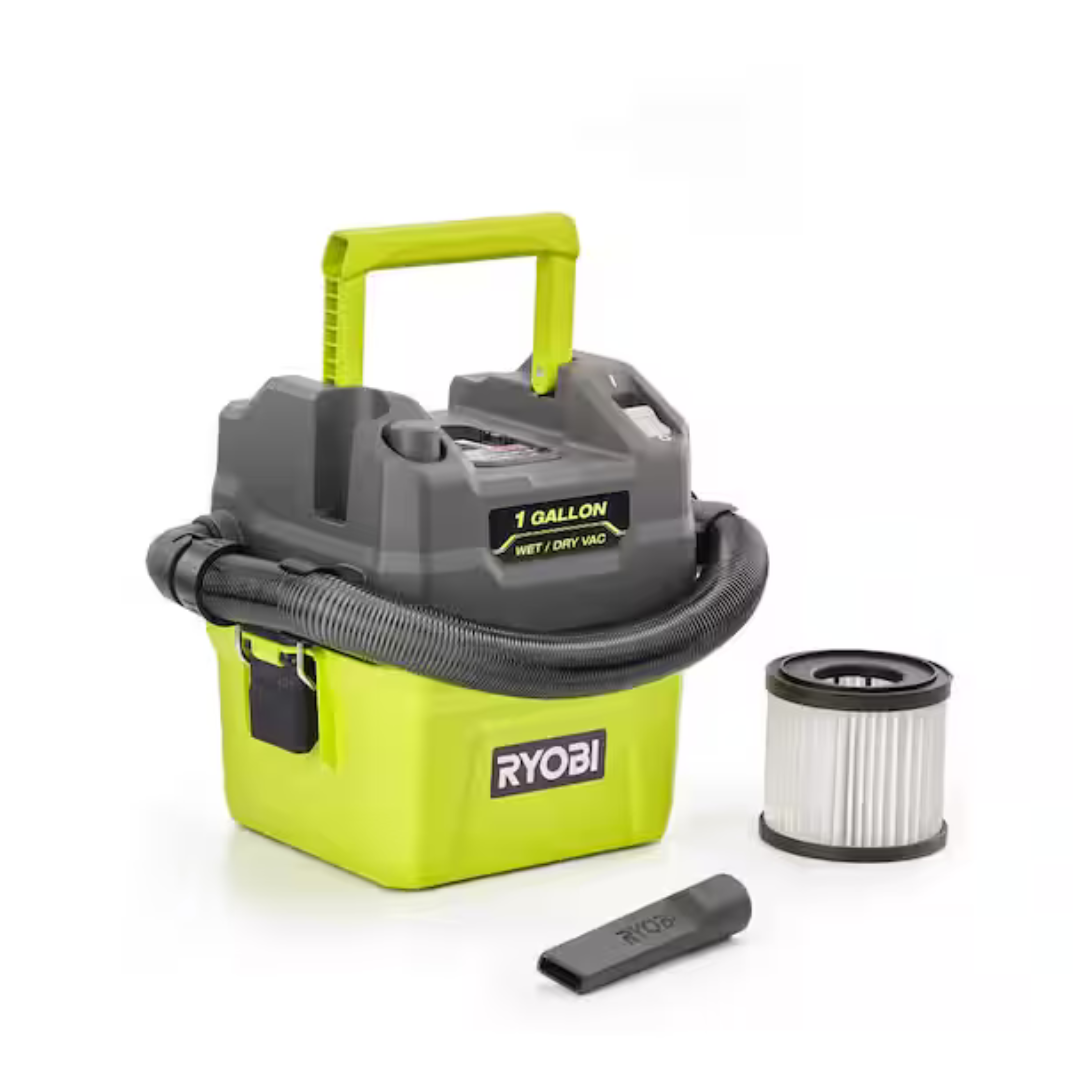 RYOBI ONE+ 18V Cordless 1 Gal. Wet/Dry Vacuum (Tool Only)