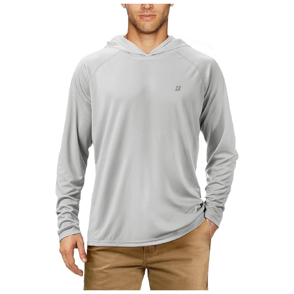 Roadbox Men's Long Sleeve Lightweight UPF 50+ Fishing Shirts