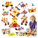 198-Piece Cossy STEM Building Toys For Kids (Ages 3+)