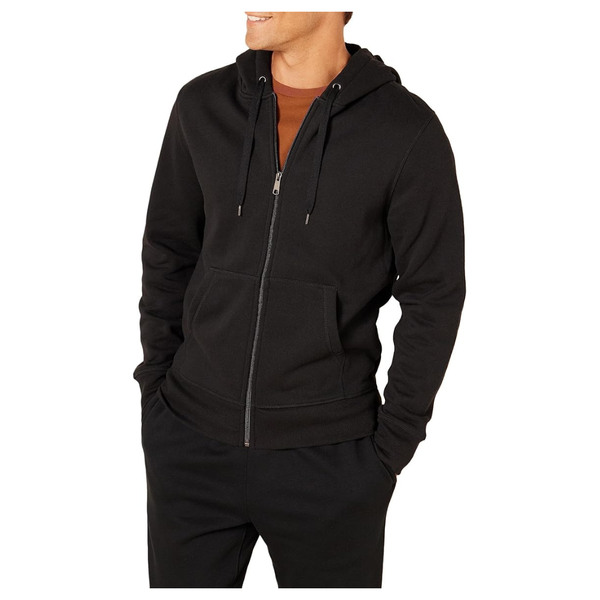 Amazon Essentials Men's Full-Zip Fleece Hoodie (Various)