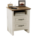 Pipishell Night Stand With Charging Station