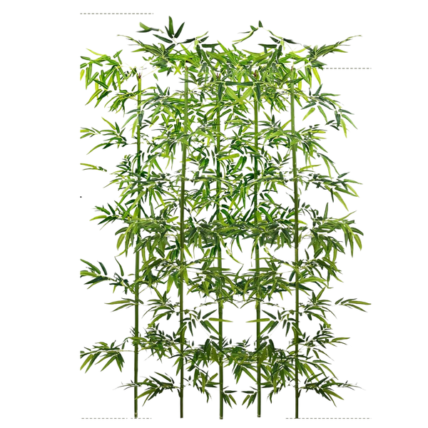 5 Pack 5ft Tall Artificial Bamboo Plants