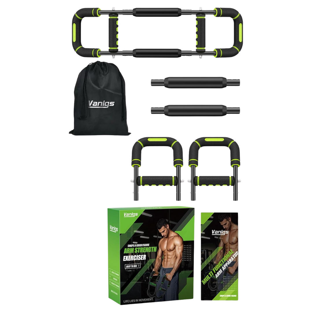 Vanlgs 5-Level Adjustable Portable Twister Arm Trainer (40-130Lb) (3 Colors)