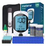 Metene TD-4116 Blood Glucose Monitor Kit with 100 Strips