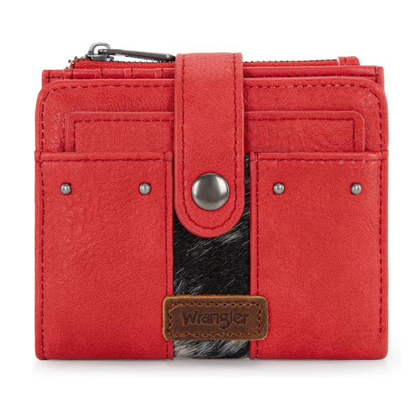Montana West x Wrangler Women's Cowhide Bifold Wallet