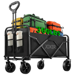 120L Collapsible 360lbs Capacity Foldable Wagon Cart With Wheels