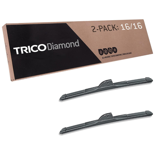 2-Pack TRICO Diamond Two 16" High Performance Windshield Wiper Blades