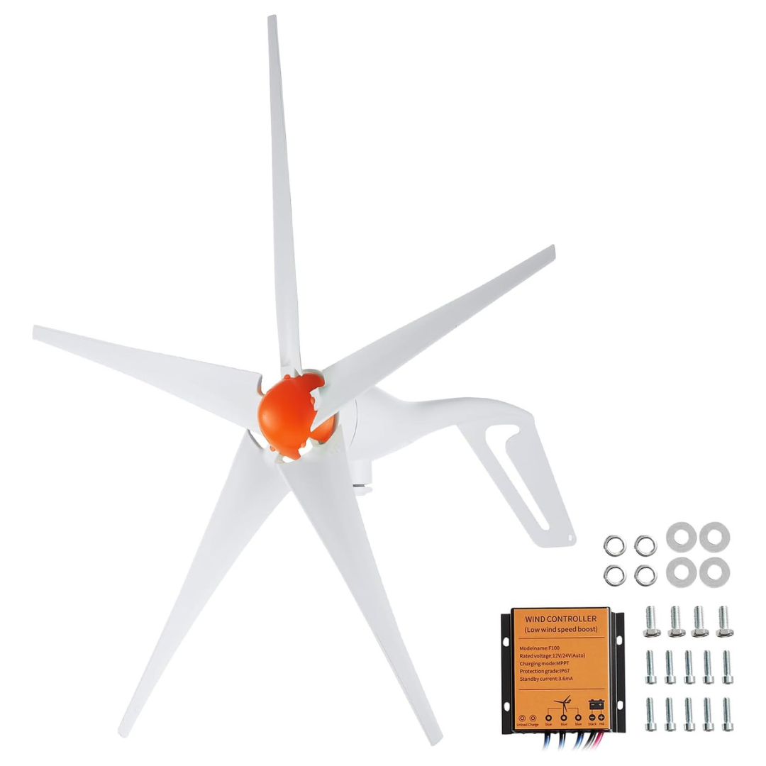 Vevor 12V-500W Wind Turbine Generator Kit With MPPT Controller