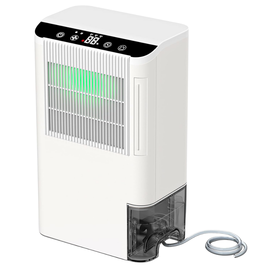 Portable 2.5L Tank Small Dehumidifier With 3.3ft Drain Hose
