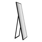 17.5" x 58" Everly Hart Framed Free Standing Floor Mirror With Easel