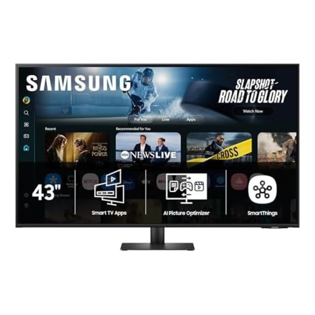 43" Samsung M70F 4K UHD 4ms HDR VA Monitor