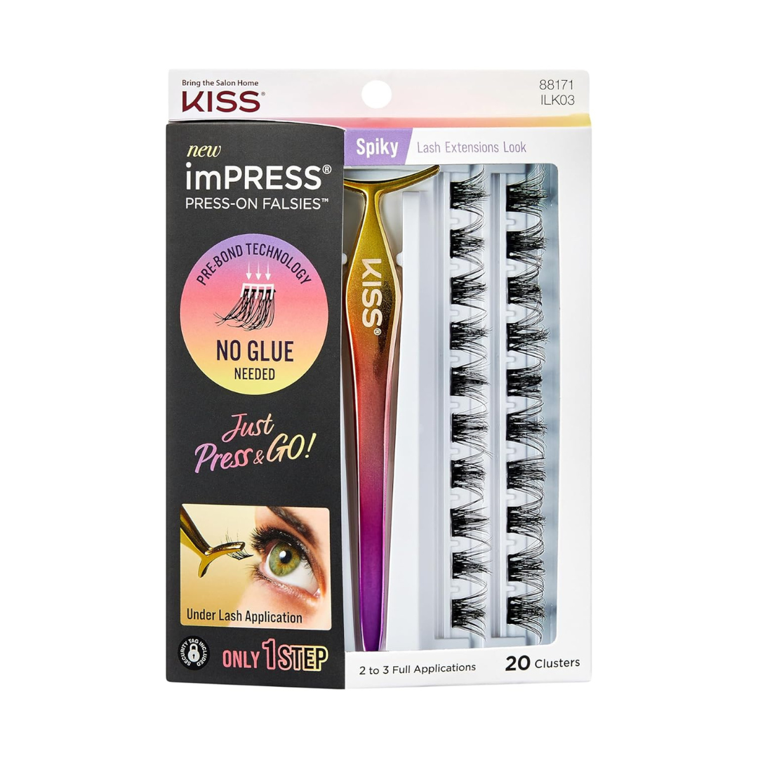 Kiss imPRESS Press-On Falsies Eyelash Clusters