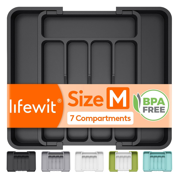 Lifewit Expandable Kitchen Drawer Organizer