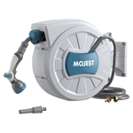 100FT Wall Mounted Heavy Duty Retractable Garden Hose Reel