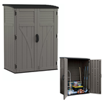 Suncast 54 cu. ft Resin Vertical Lockable Storage Shed
