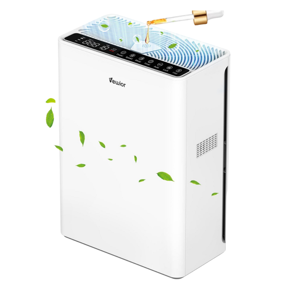 Vewior H13 HEPA Filter Air Purifiers W/ Fragrance Sponge Timer (2200 Sq. Ft.)