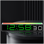 Digital Alarm Clock With 10 Color Changing Light