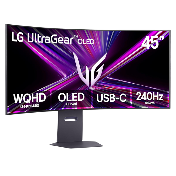 45" LG Ultragear 45GX900A-B Curved WQHD 240Hz 0.03ms HDR OLED Freesync Gaming Monitor
