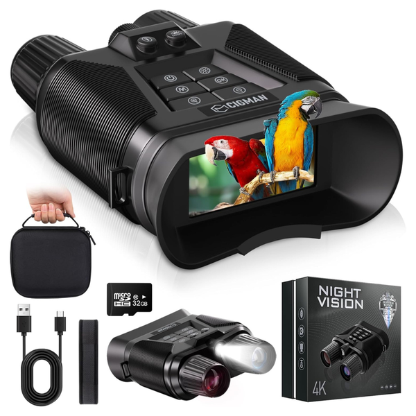 4K Night Vision Binoculars With 3" HD Screen