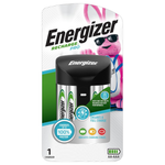 Energizer AA & AAA Battery Charger W/ 4 AA NiMH Rechargeable Batteries