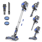 Moosoo 4-In-1 Powerful Suction Stick Handheld Vacuum Cleaner