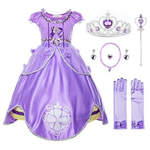 JerrisApparel Girls Princess Costume Birthday Party Dress