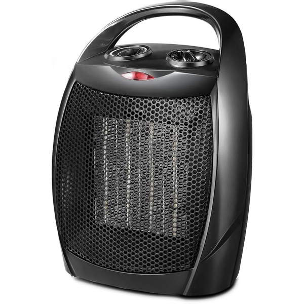 1500W Electric Ceramic Space Heater With Thermostat