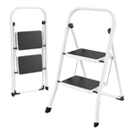 Step Ladder Folding Stool with Anti-Slip Pedal