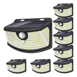 8-Pack Aootek Waterproof 120-LEDs Solar Motion Sensor Lights