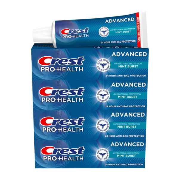 4-Pack 5 Oz Crest Pro-Health Advanced Antibacterial Protection Toothpaste
