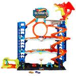 Hot Wheels City Ultimate Garage Playset With 2 Die-Cast Cars, Storage For 50+ Cars