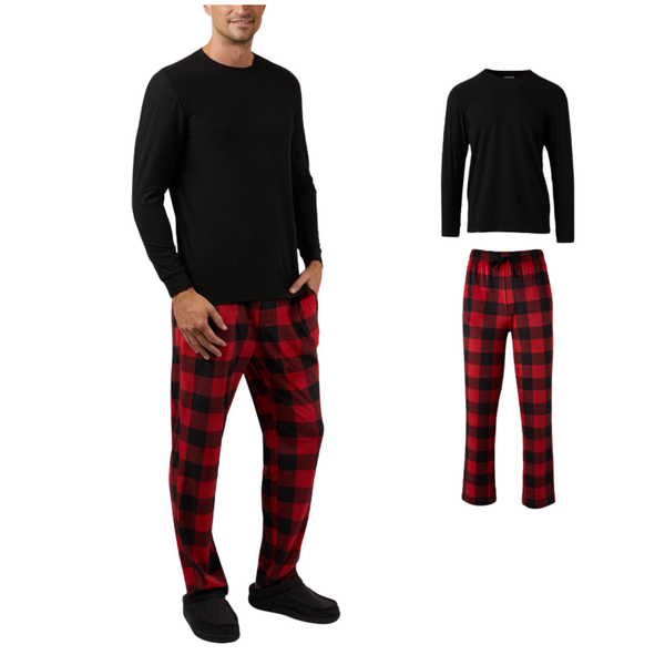 2-Piece 32 Degrees Men's Relaxed Fit Sleep Set (3-Colors)