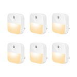 12-Pack Night Light Plug Wall Lights W/ Smart Dusk To Dawn Sensor