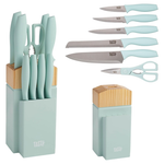 10-Piece Tasty Kitchen Knife Set With Block