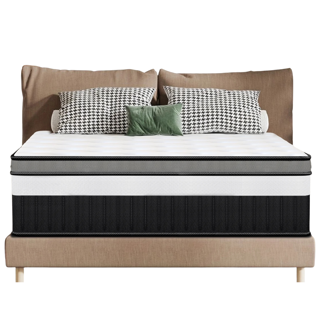 Campmoy 14" Memory Foam Hybrid Queen Size Mattress