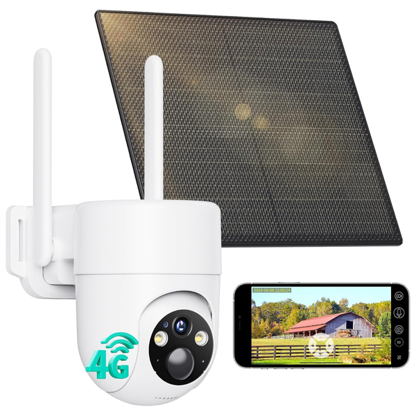 Liwan Cellular Security Camera With Color Night Vision