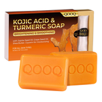 2-Pack Turmeric Kojic Acid Face And Body Wash Soap, 120g