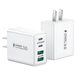 2-Pack 4-Port 40W USB-C Wall Charger