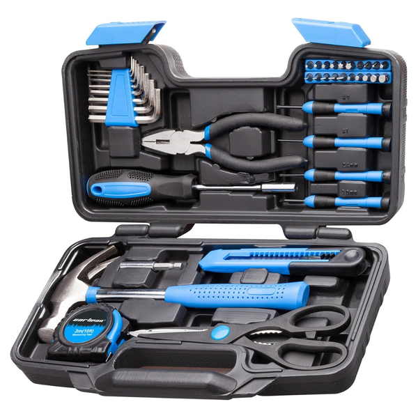 39-Piece Cartman Essential Household Tool Set W/ Storage Case