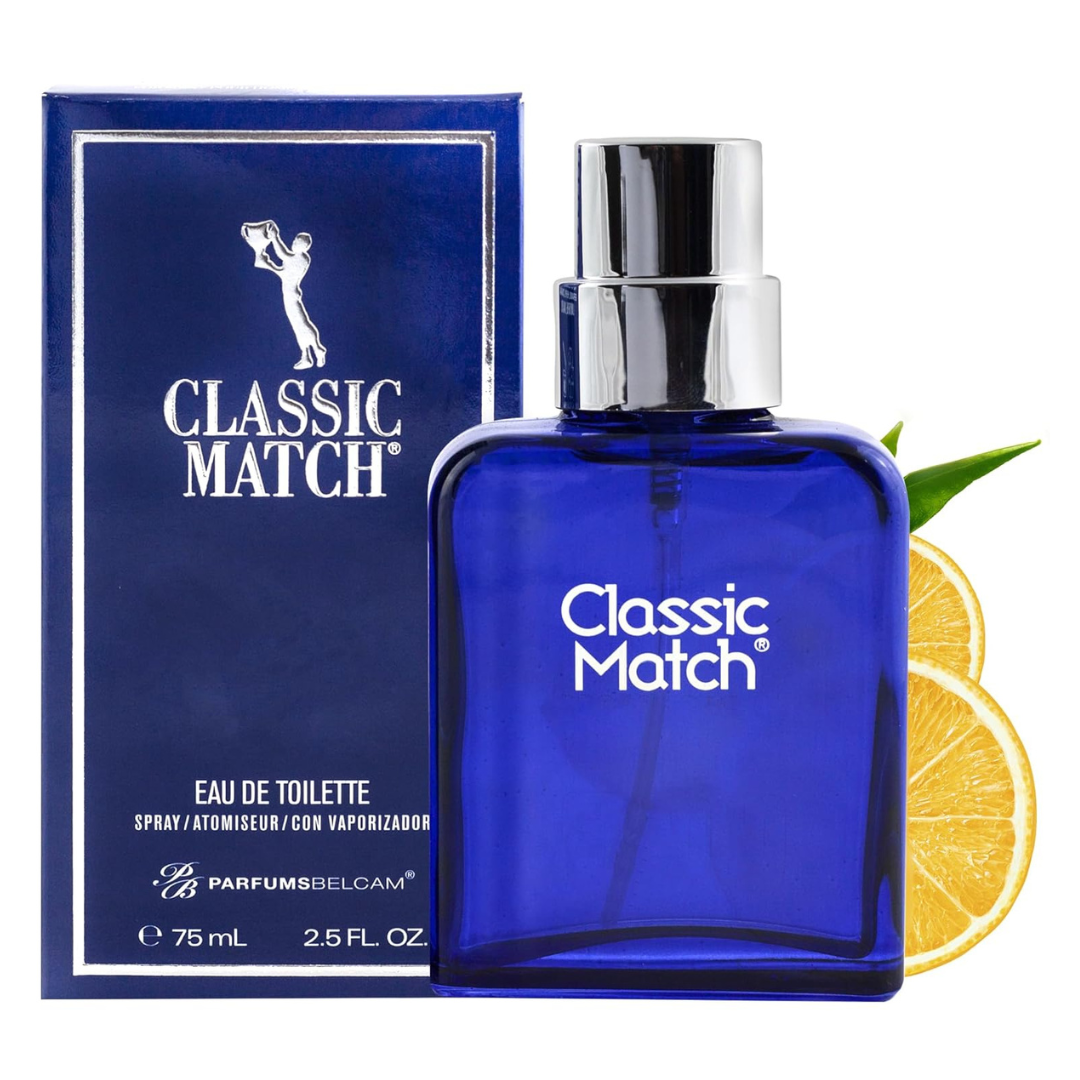 2.54oz PB ParfumsBelcam Blue Classic Match Eau de Toilette Spray
