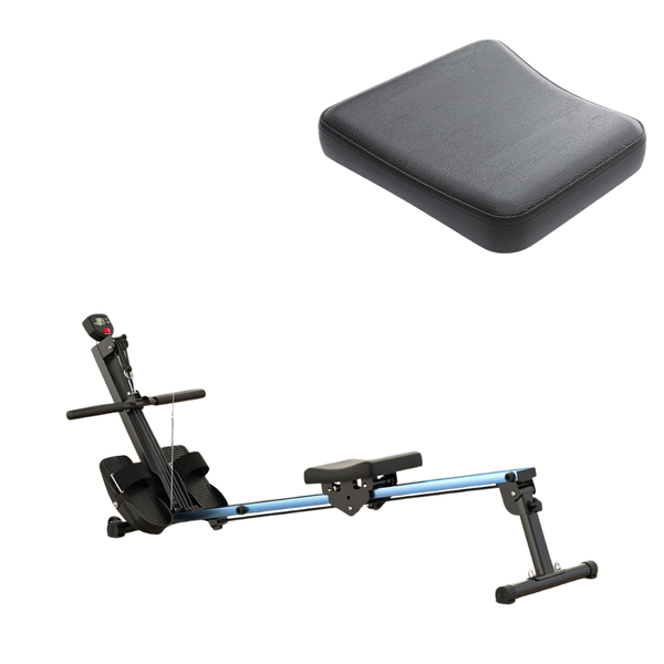 Foldable Compact Magnetic Rowing Machine W/ LCD Display