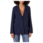 Amazon Essentials Women's Relaxed-Fit Soft Ponte Blazer