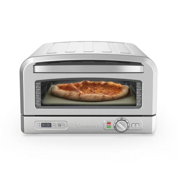 Cuisinart Portable Indoor Countertop Stainless Steel Pizza Oven
