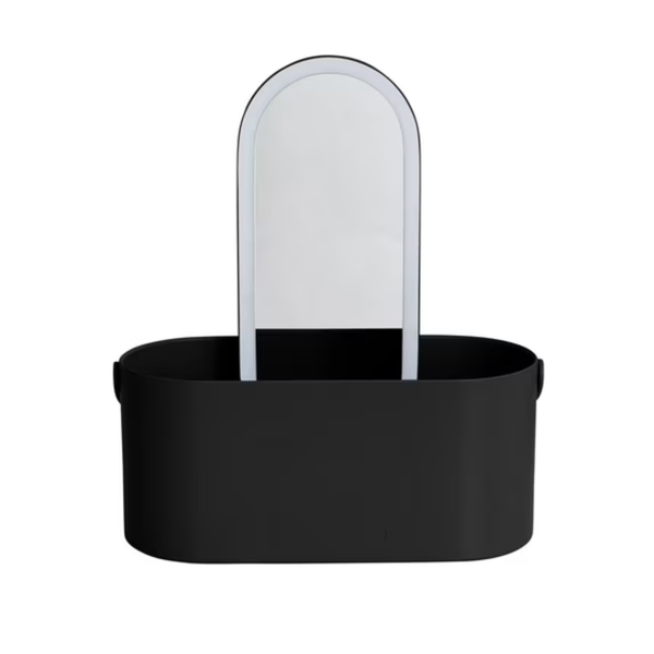 Thinkspace Beauty Storage Organizer With LED Mirror